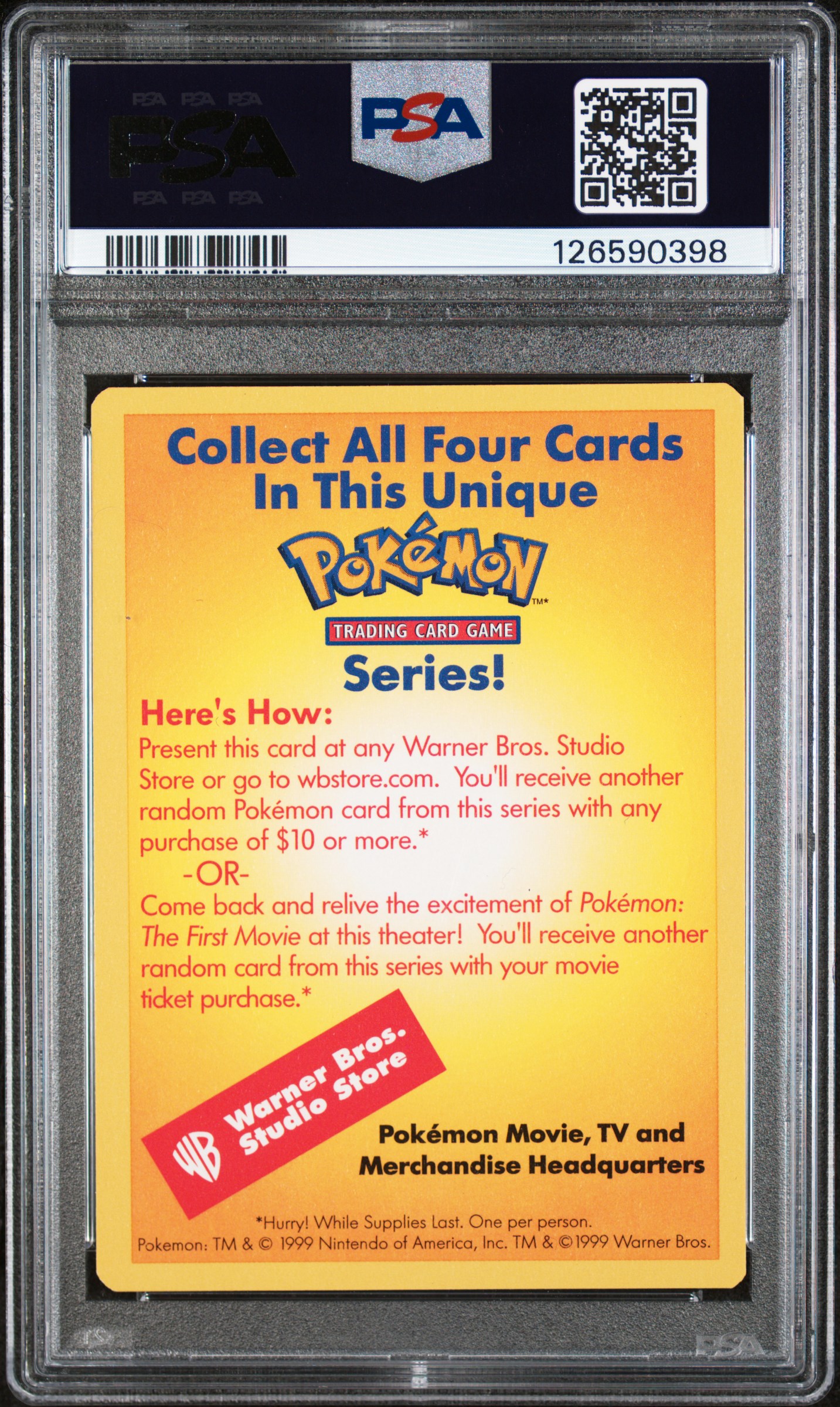 pokemon the first movie mew card Ancient (The Power of One promo) scuffs or scratches Ancient Mew - The story
