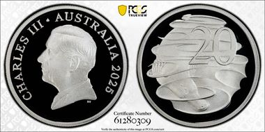 2025 20C Silver PR70DCAM
