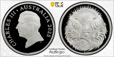 2025 5C Silver PR70DCAM