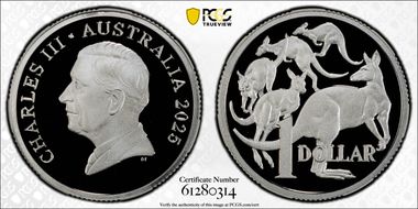 2025 $1 Silver PR69DCAM