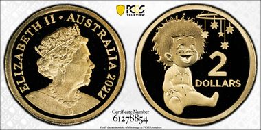 2022 $2 Indigenous Baby - Baby Set PR70DCAM