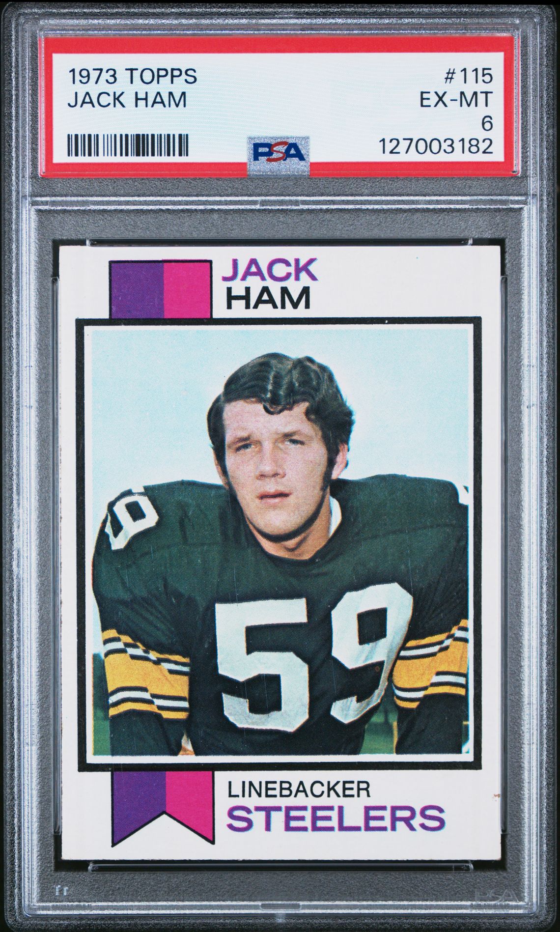1973 Topps TOPPS #115 Jack Ham front