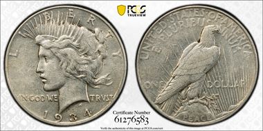 1934 $1 XF45