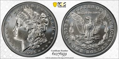 2025 $1 Morgan Dollar MS69