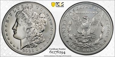 2025 $1 Morgan Dollar First Strike MS69