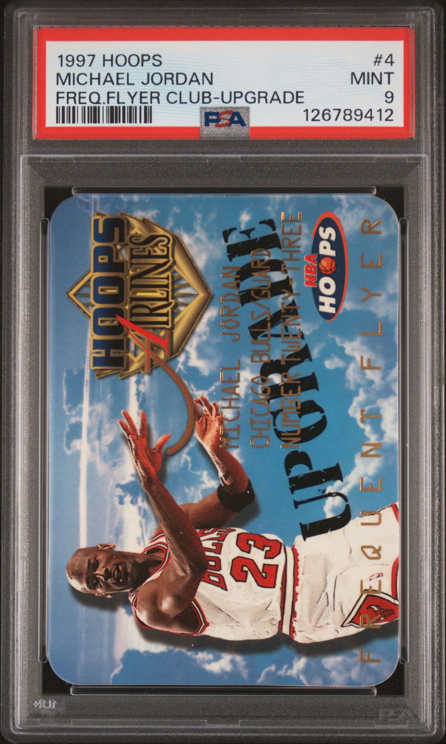 その他 JORDAN NBA Hoops Airlines Frequent Flyer 1997-98 Skybox NBA Hoops Airlines Frequent Flyers Michael