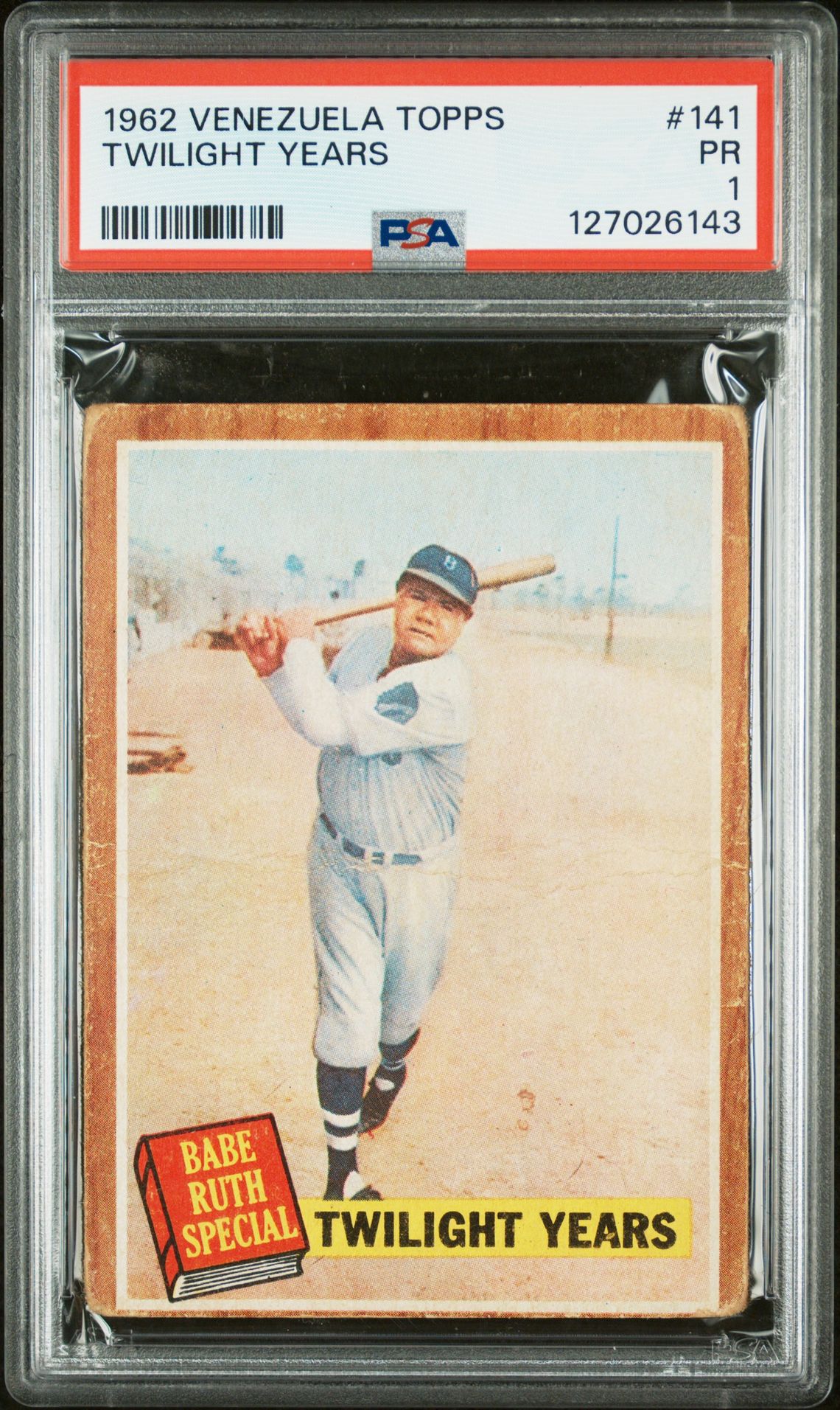 1962 Venezuela Topps Twilight Years #141 Pr 1 front