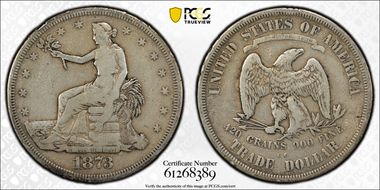 1873-CC T$1 Trade N1