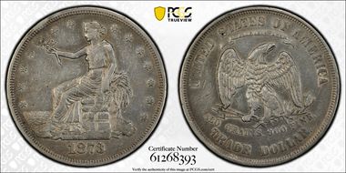 1873 T$1 Trade N1