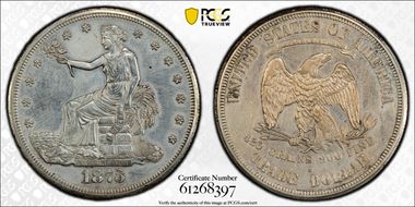 1873-S T$1 Trade N1