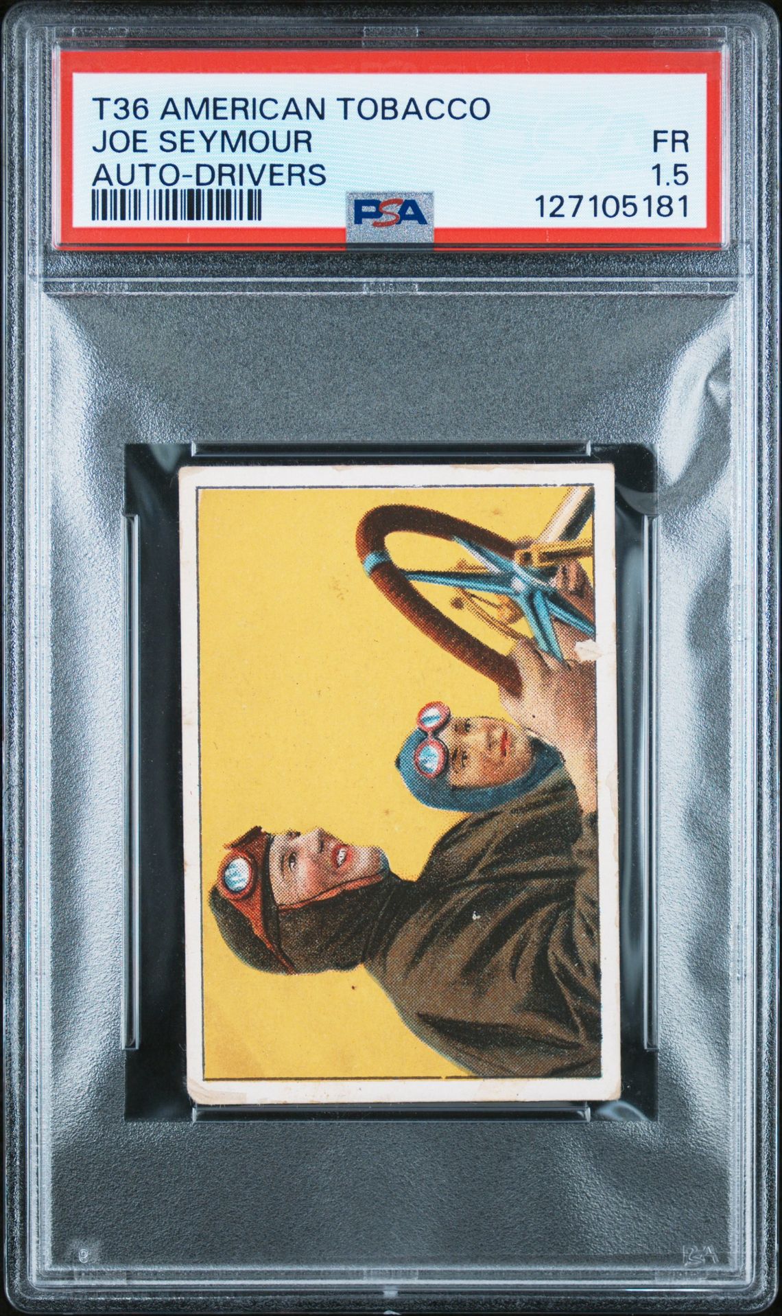1911 T36 American Tobacco Auto-Drivers Joe Seymour front