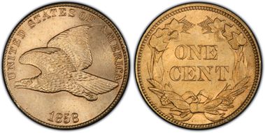 1858 1C DDO, FS-101 MS65