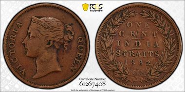 1862 1C KM-6 VF30BN