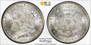 1899-O $1 MS65+