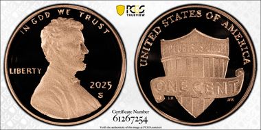 2025-S 1C Shield First Strike PR69DCAM