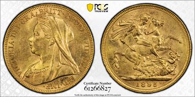 1895-M Sov S-3875 MS63