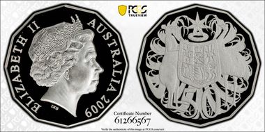 2009 50C Silver PR70DCAM
