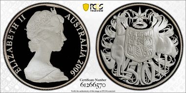 2006 50C KM-67a Ag Young Bust PR70DCAM