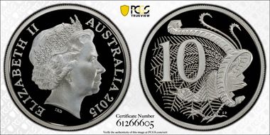 2015 10C Silver PR70DCAM