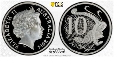 2014 10C Silver PR69DCAM