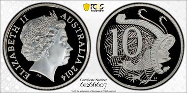 2014 10C Silver PR69DCAM
