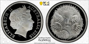 2015 5C Silver PR69DCAM