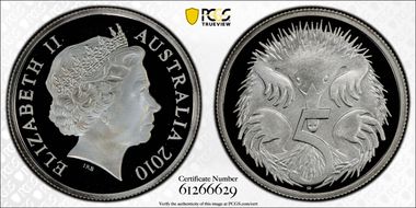 2010 5C Silver PR70DCAM