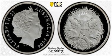 2004 5C Silver PR69DCAM