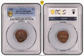 1980 1C MS63RB