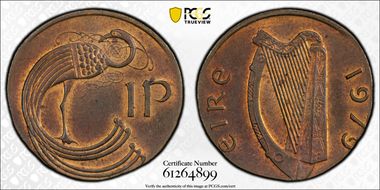 1979 1p KM-20 MS64RB