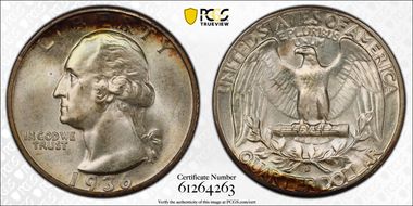 1936-S 25C MS67+ 
