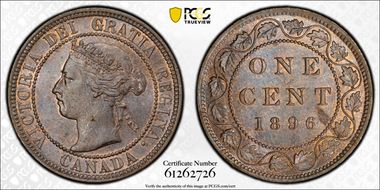 1896 1C MS63BN