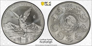 2017-Mo Onza Libertad Ag MS70