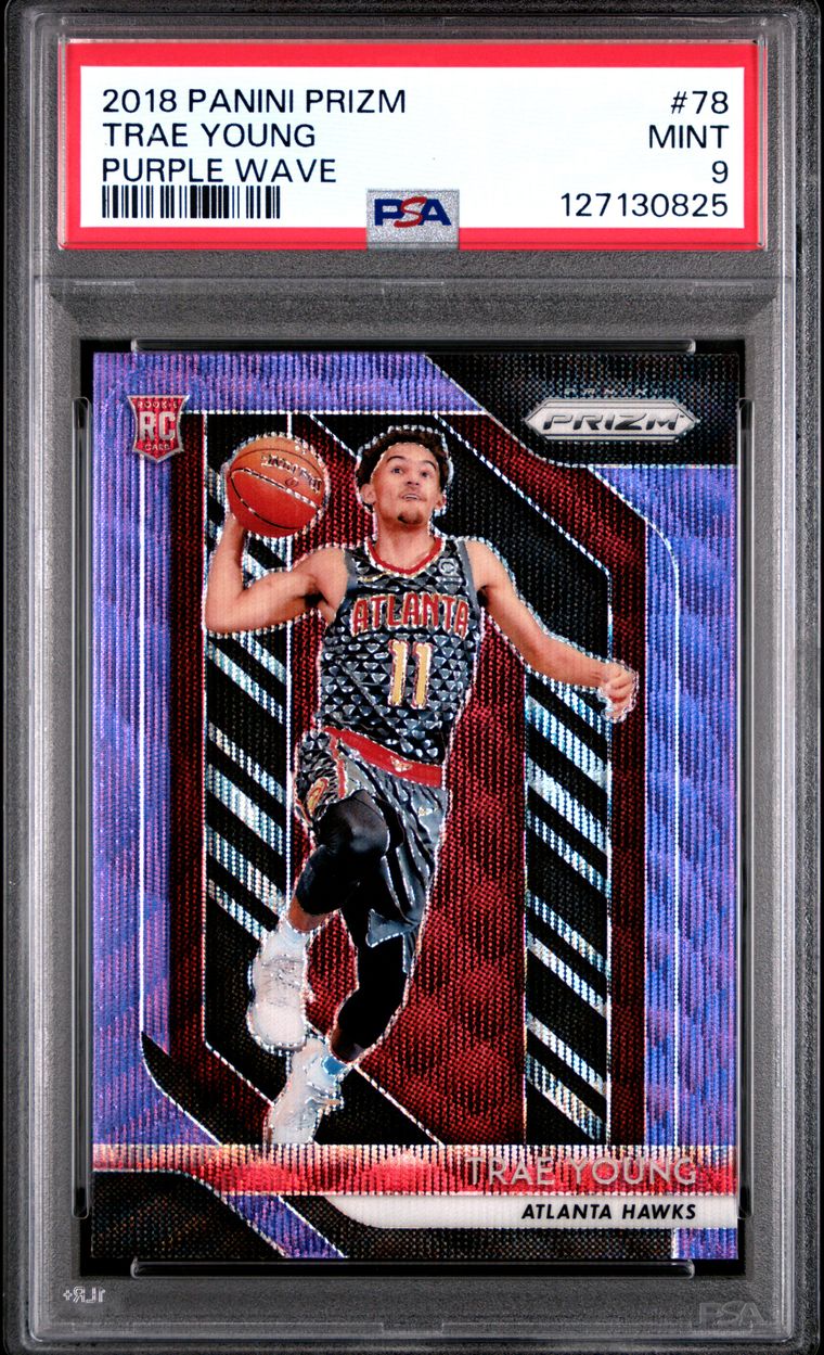 Basketball, 2018-19 Panini Prizm Rainbow Trae Young Published Set