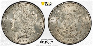1878-S $1 MS61