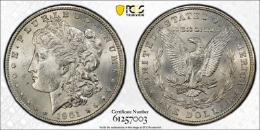 1901-O $1 MS64