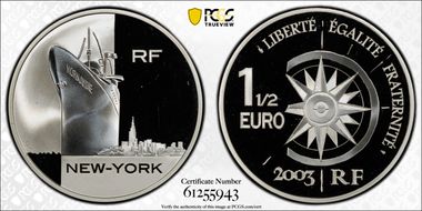 2003 € 1 1/2 SS Normandie PR69DCAM