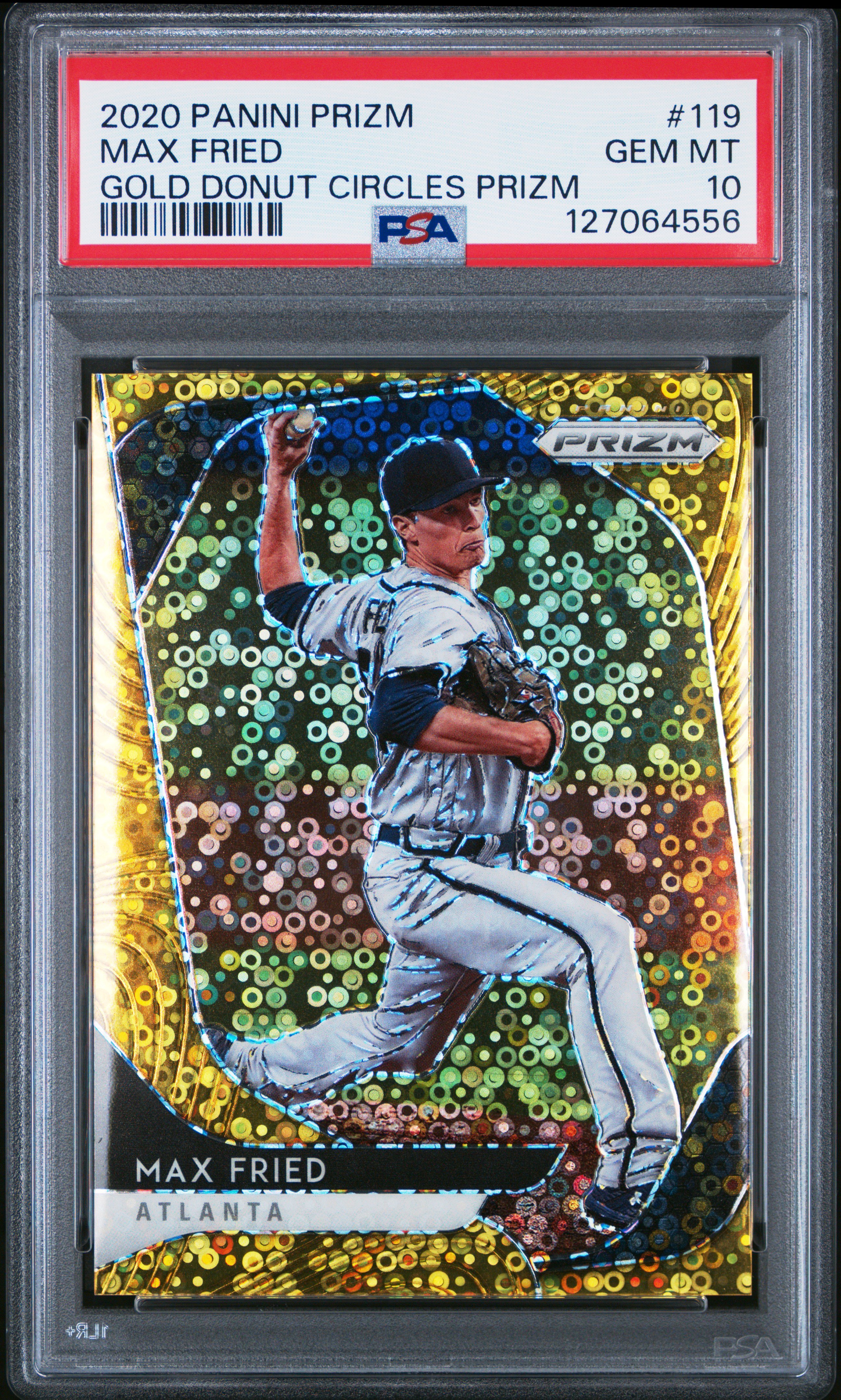 2020 #119 Max Fried PSA 10 Panini Prizm