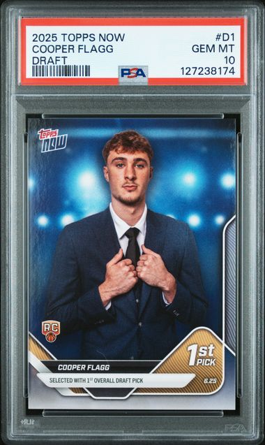 2025 Topps TOPPS NOW DRAFT #D1 Cooper Flagg front