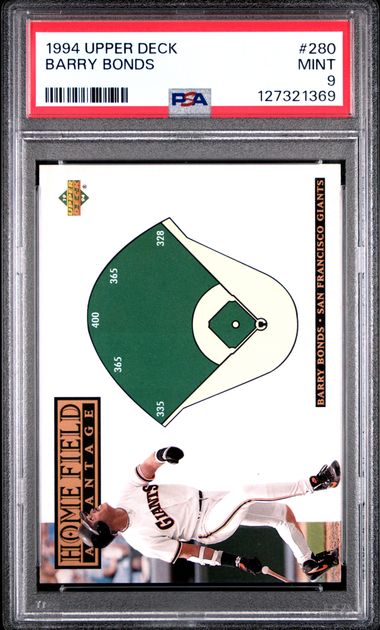 1994 Upper Deck #280 Barry Bonds front