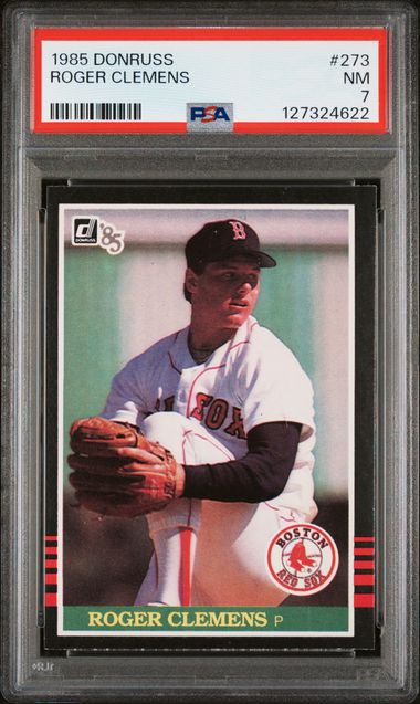 1985 Donruss DONRUSS #273 Roger Clemens front