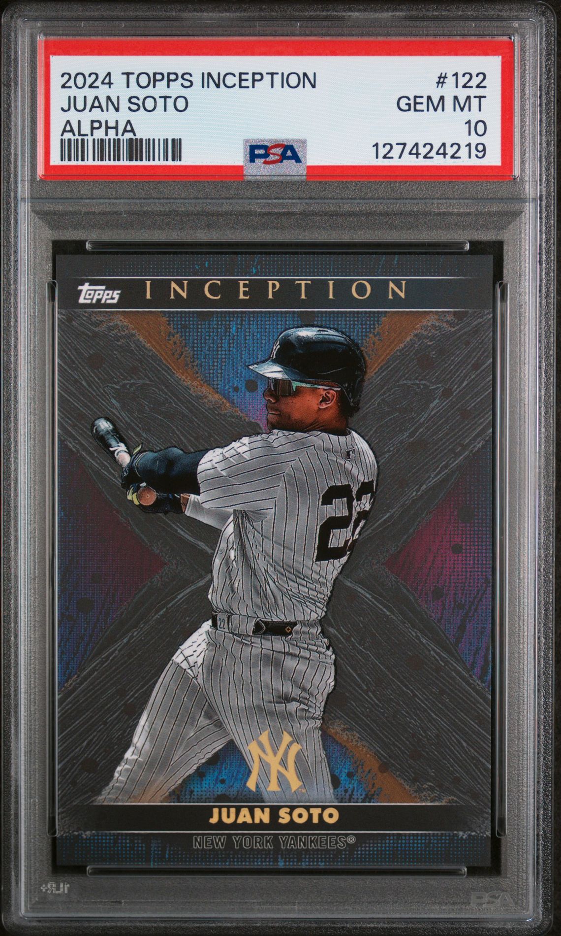 2024 Topps TOPPS INCEPTION ALPHA #122 Juan Soto front