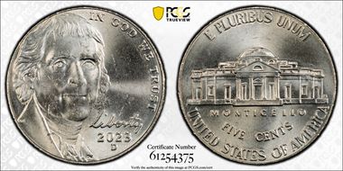 2023-D 5C MS63FS