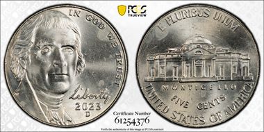 2023-D 5C MS64FS