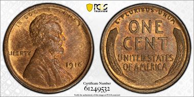 1916 1C MS64RB