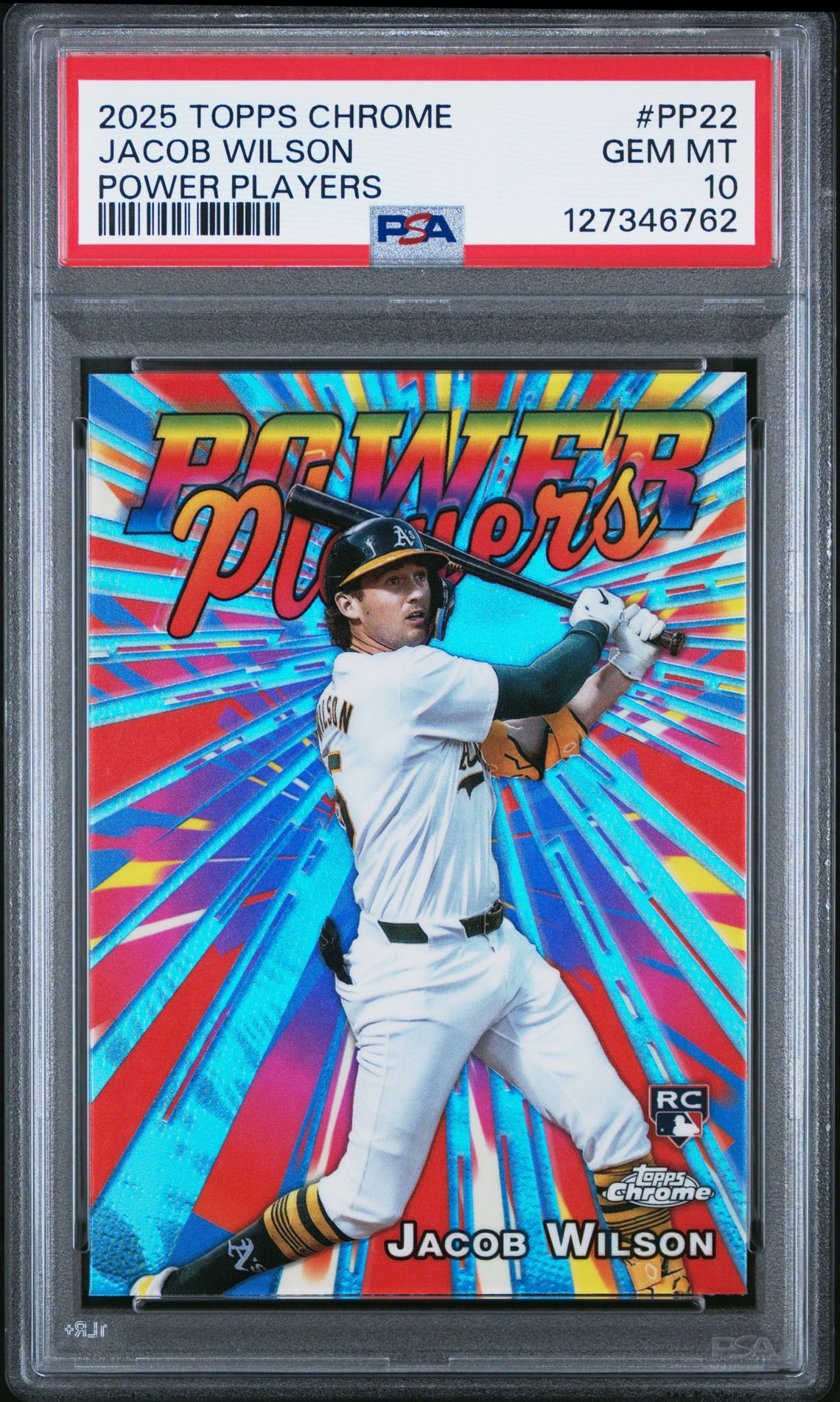 2025 Topps Chrome Topps Chrome Power Players #PP22 Jacob Wilson front