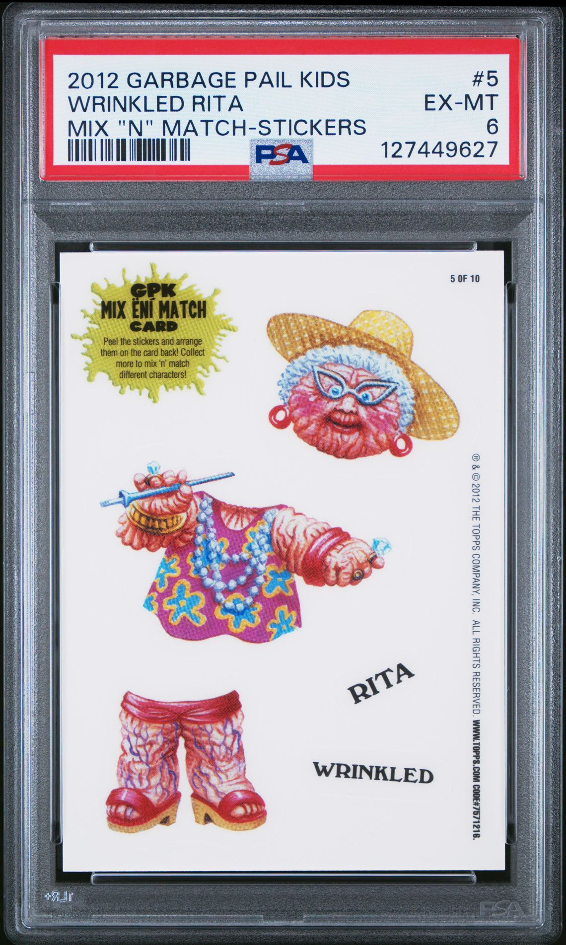 Wrinkled Rita PSA 9