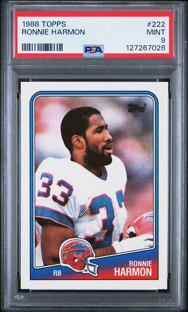 1988 Topps #222 Ronnie Harmon front