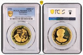 1992 10000 P Democracy PR68DCAM