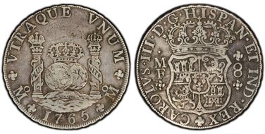 1765-Mo MF 8 R Yon-M8-65 Calico-1088 VF30